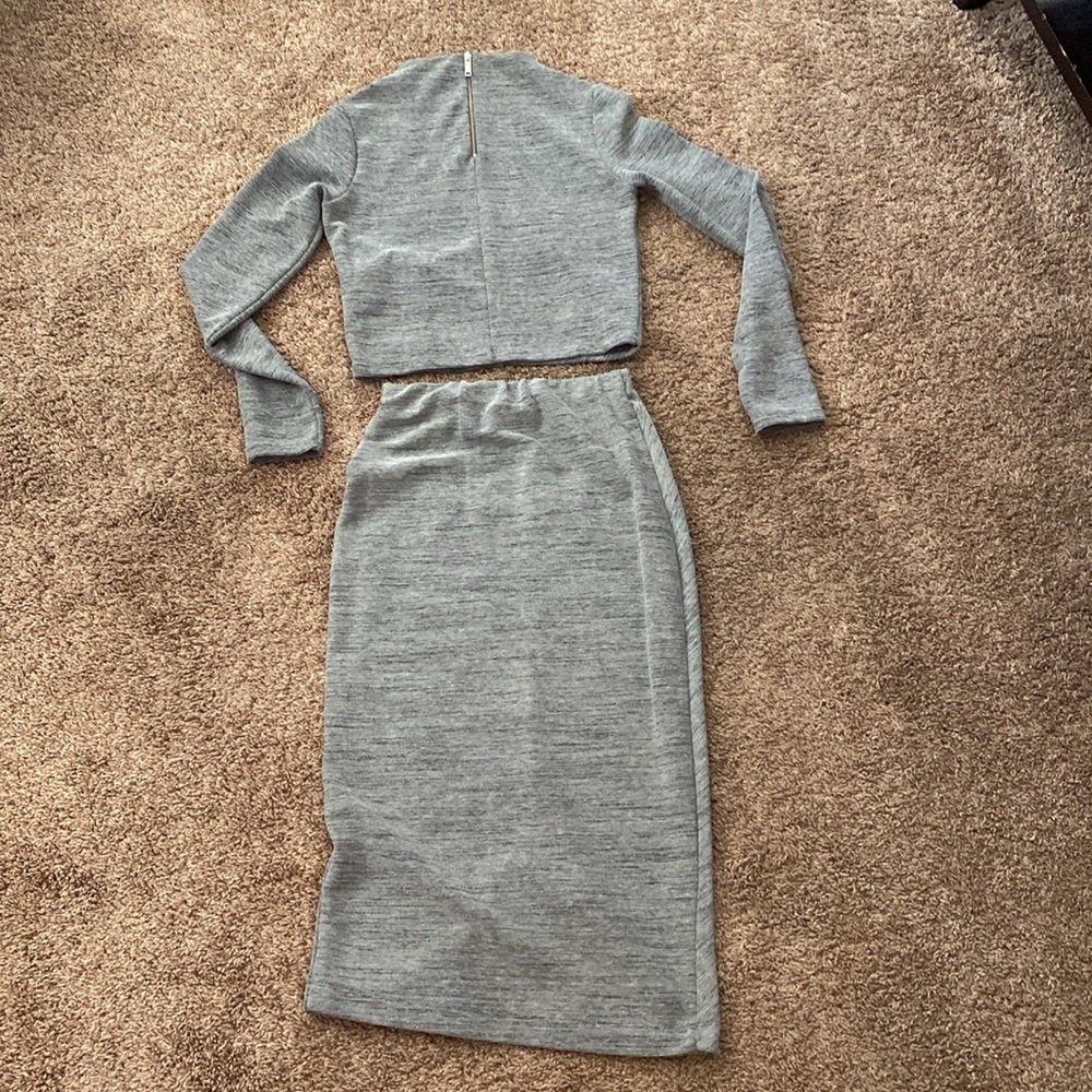 Zara | Co-Ord Midi Skirt Set - Picture 9 of 11
